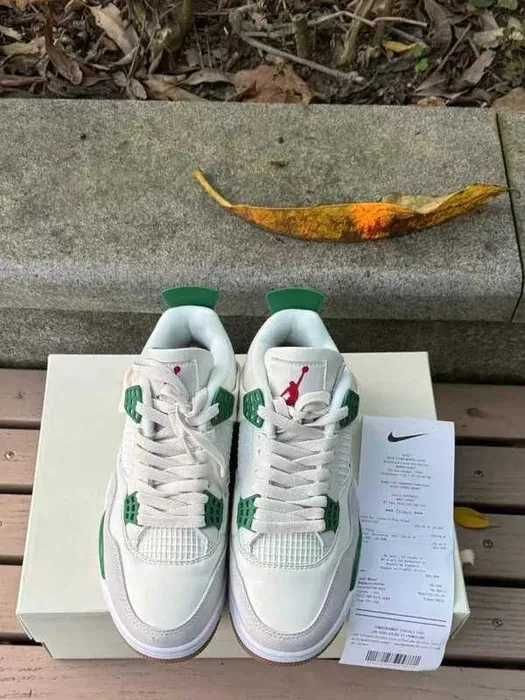 Buty damskie Trampk Jordan 4 Retro zielony R.39