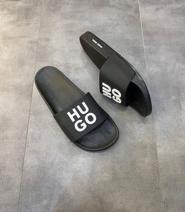 Чоловічі сланці шльопки тапки boss armani louis