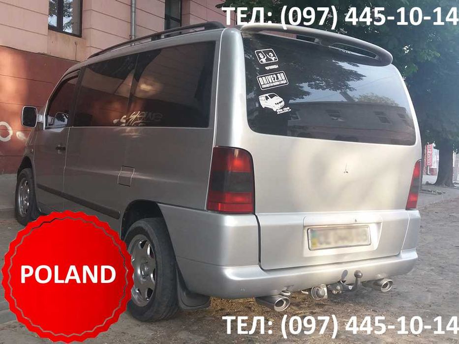 Реснички на фары, спойлер Mercedes Vito W638 96-03, Мерседес Вито 638