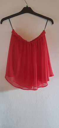 Czerwona mini spódnica, spódniczka h&m 40 - L
