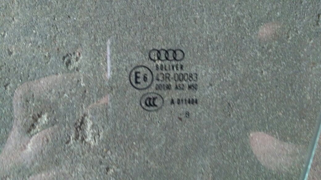 Audi A6 C6 przednia lewa szyba