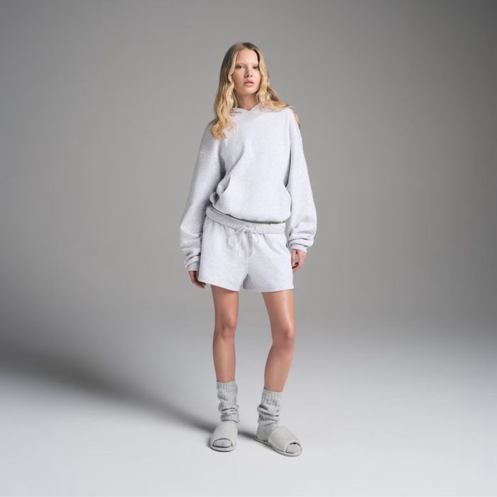 Худі Skims S оригінал на флісі скімс худі сірий