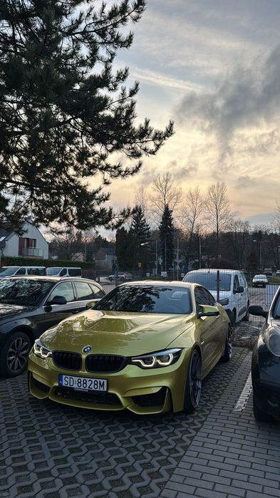 BMW M4 BMW M4 F82 złoty stan bdb pewny samochód