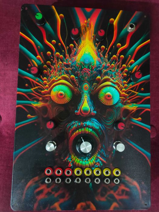 Dronesax synth drone opto theremin diy