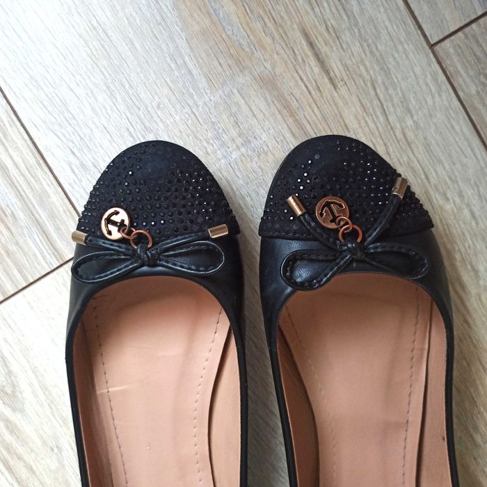 Czarne baleriny, rozm. 39;