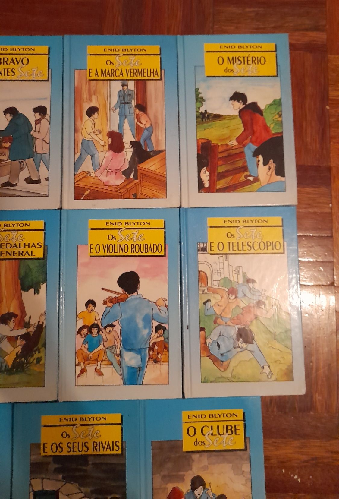 Coleção livros os sete