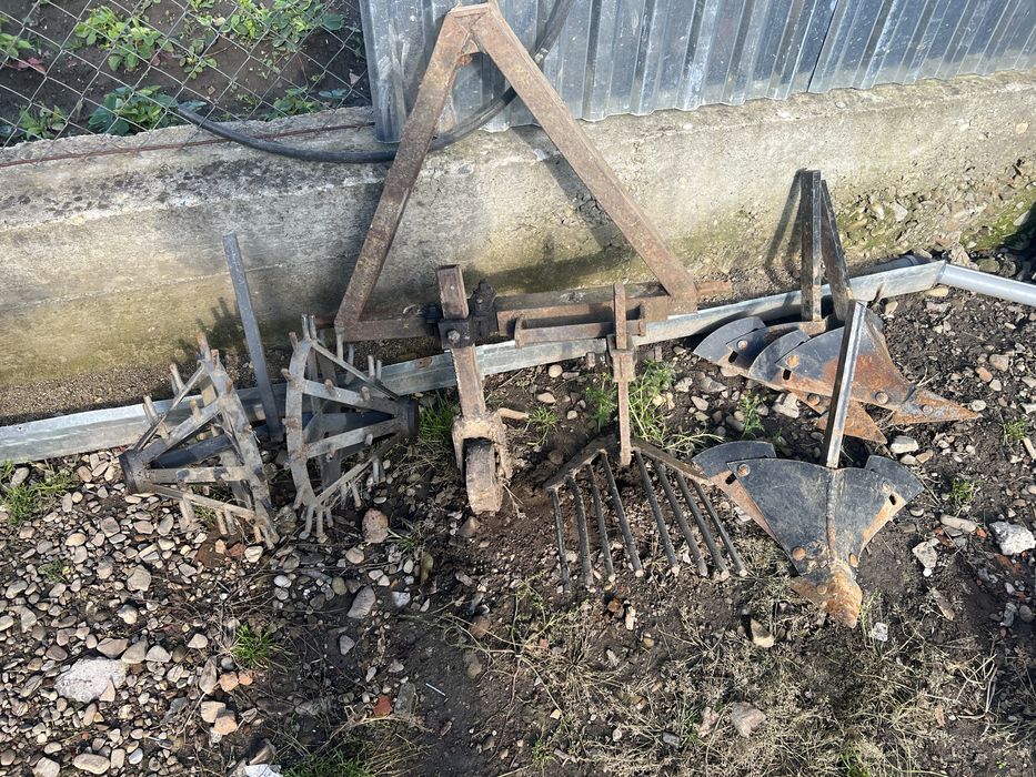 Саморобний трактор з мотором від Т-25 + навісне обладнання