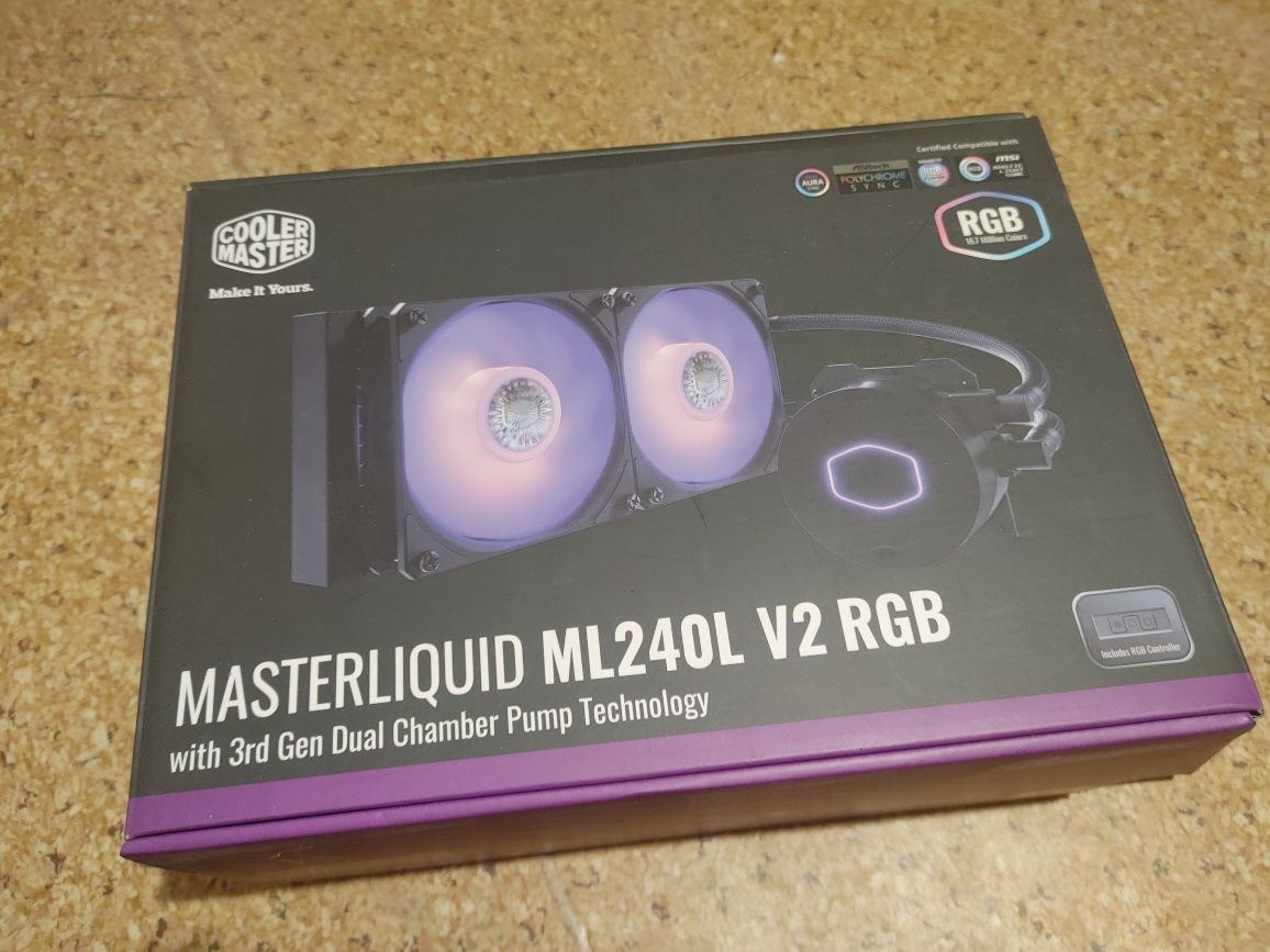 Продам систему водяного охолодження CoolerMaster ML240L RGB