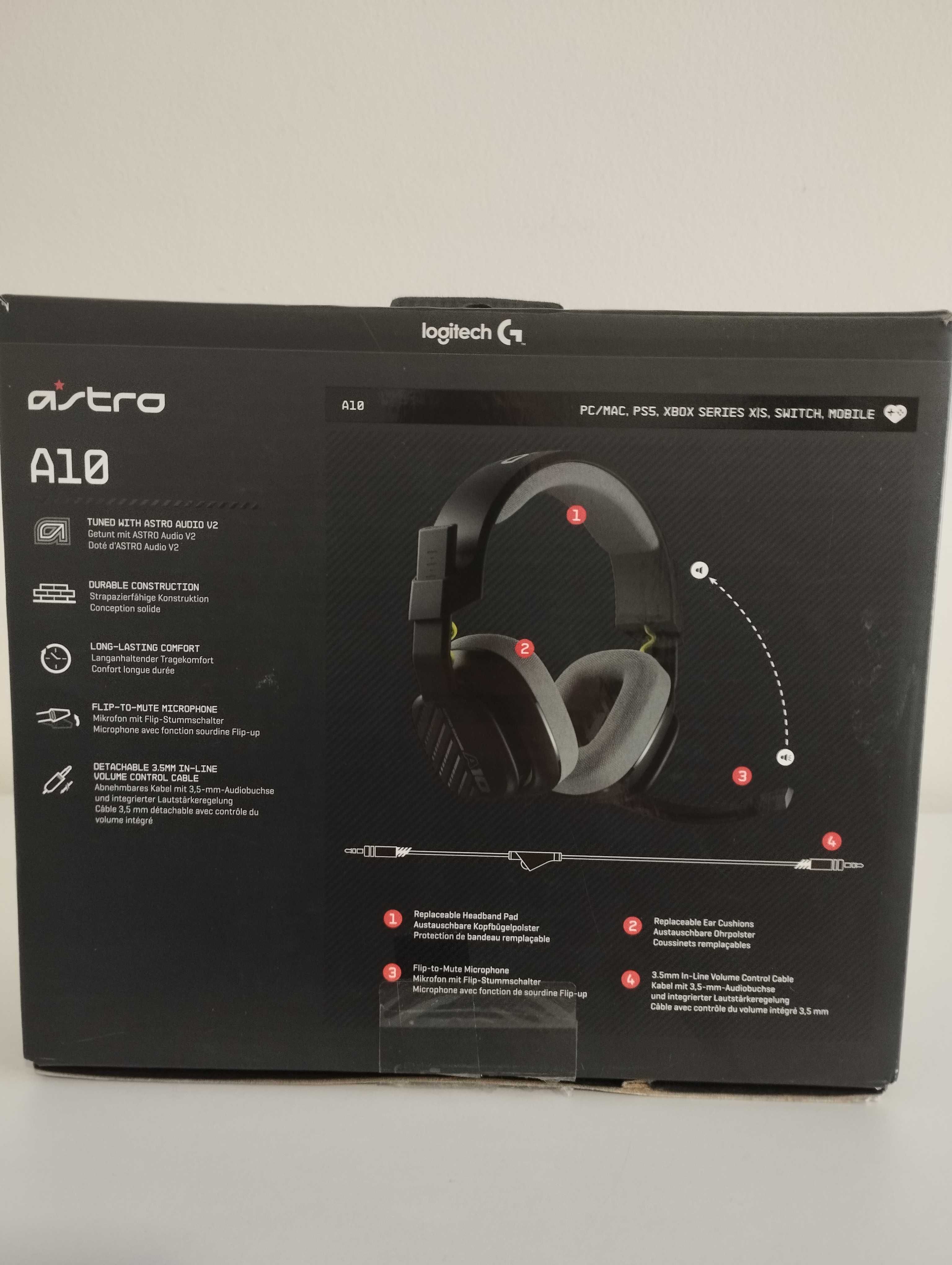 Słuchawki Logitech ASTRO Gaming A10 Gaming Headset