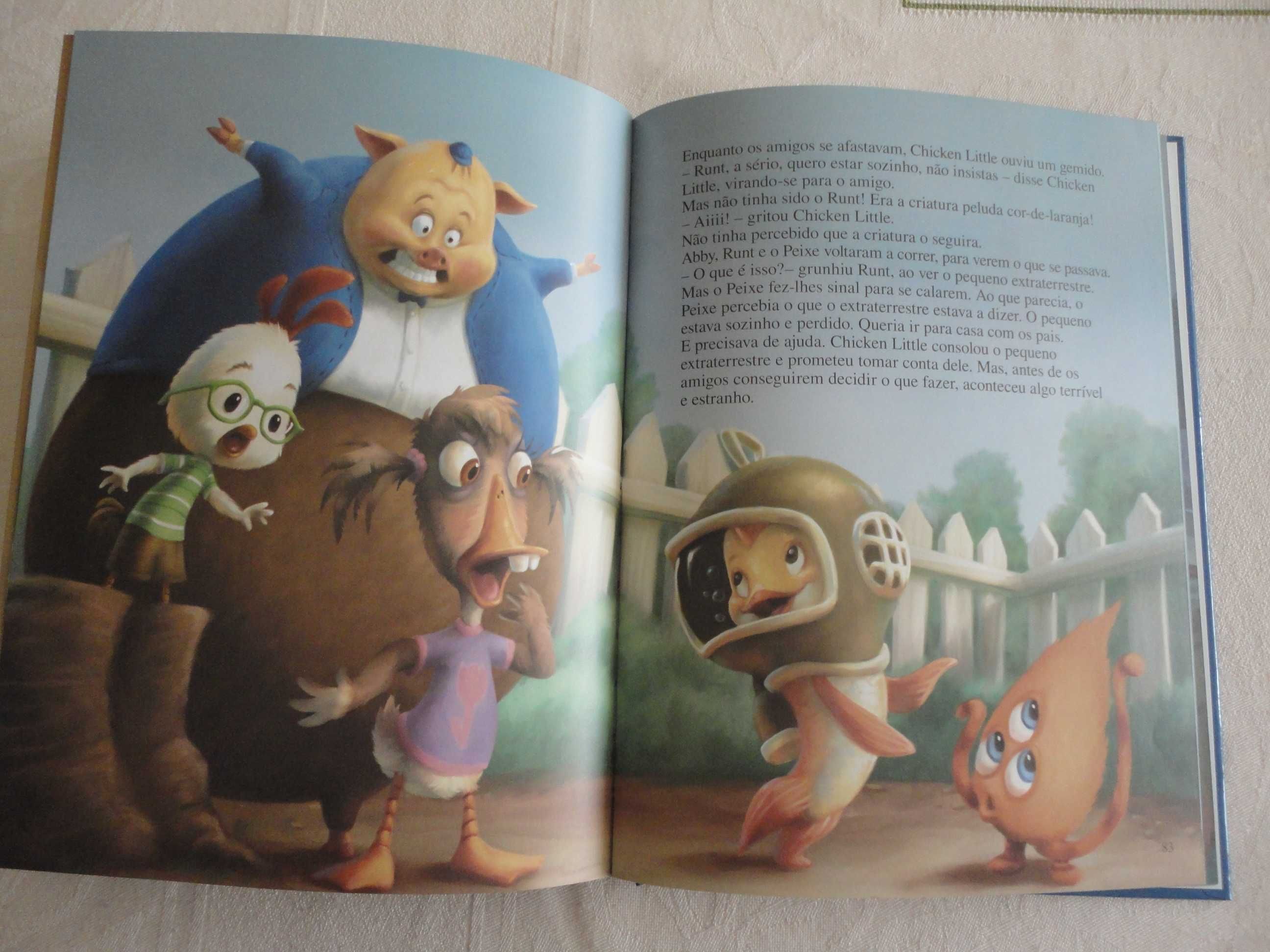 Livro Chicken Little da Disney