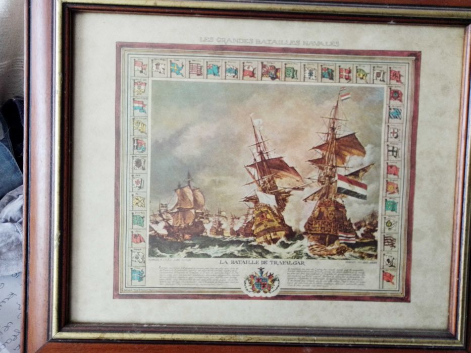 quadro la batailhe de trafalgar