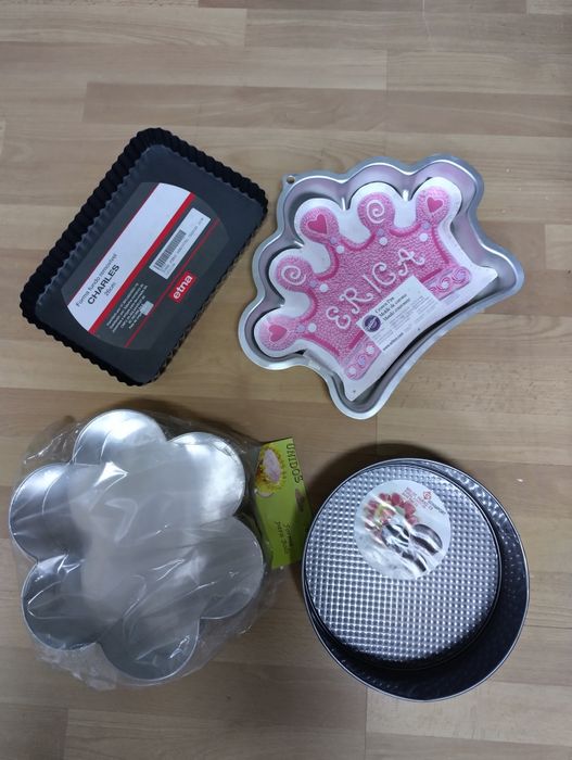 4 formas novas para bolos