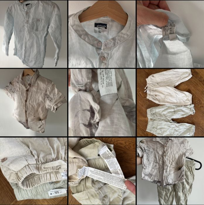 MEGA Paka ubrań dla chłopca Zara 80-86