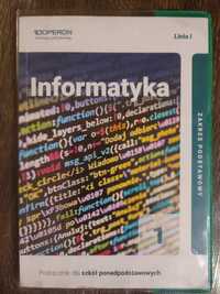 Informatyka 1. Podręcznik dla szkół ponadpodstawowych