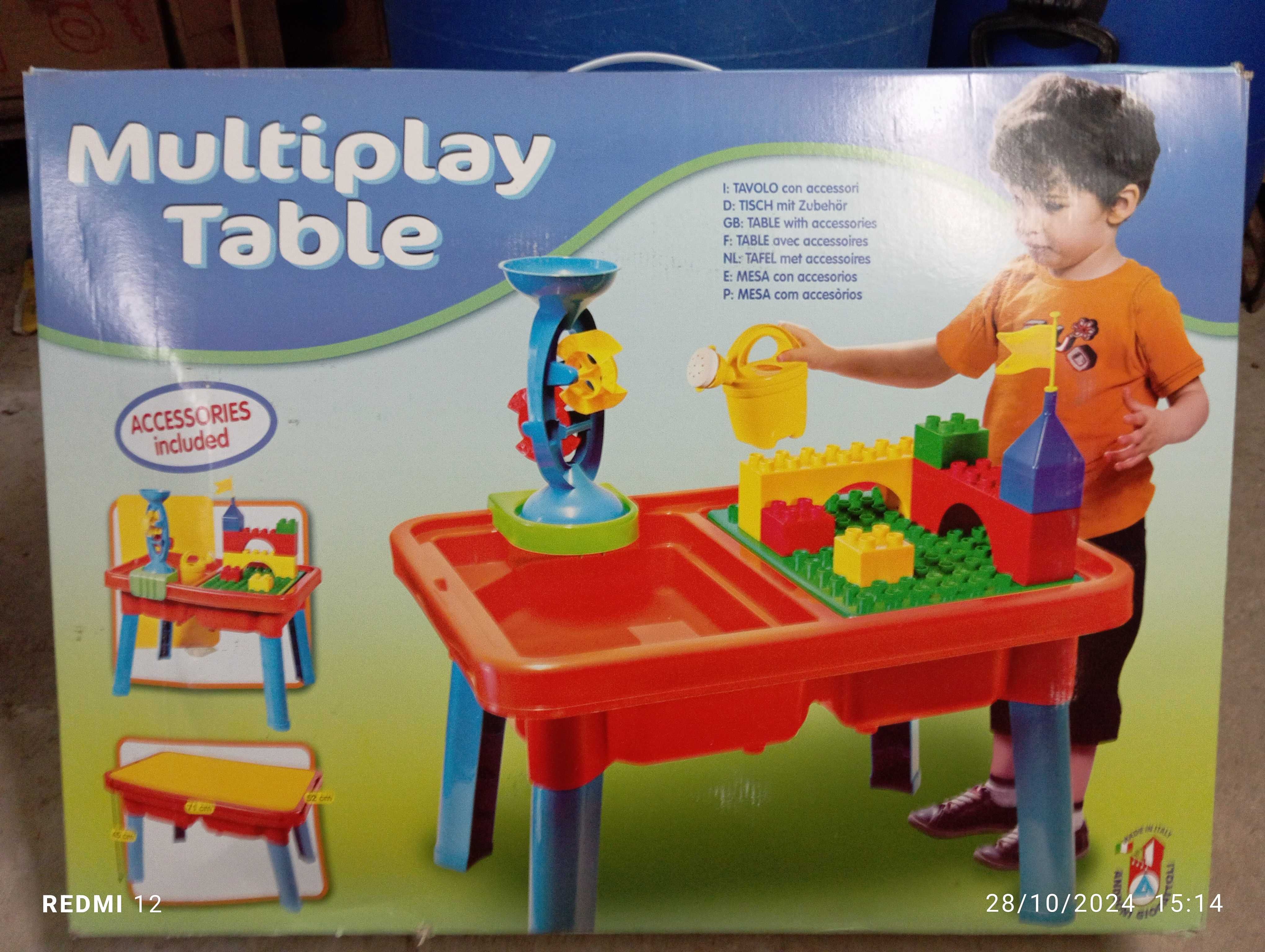 Mesa de atividades