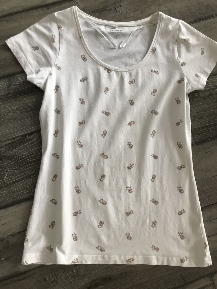 Bawełniany t shirt *Zeeman r. 40