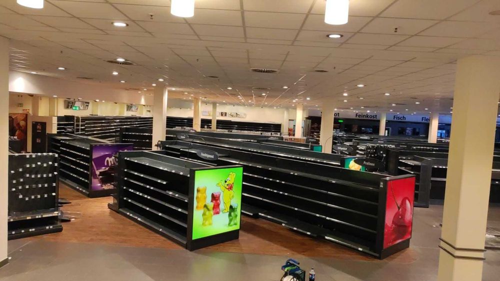 Regały sklepowe przyścienne magazynowe sklepowe warsztatowe gospodarcz