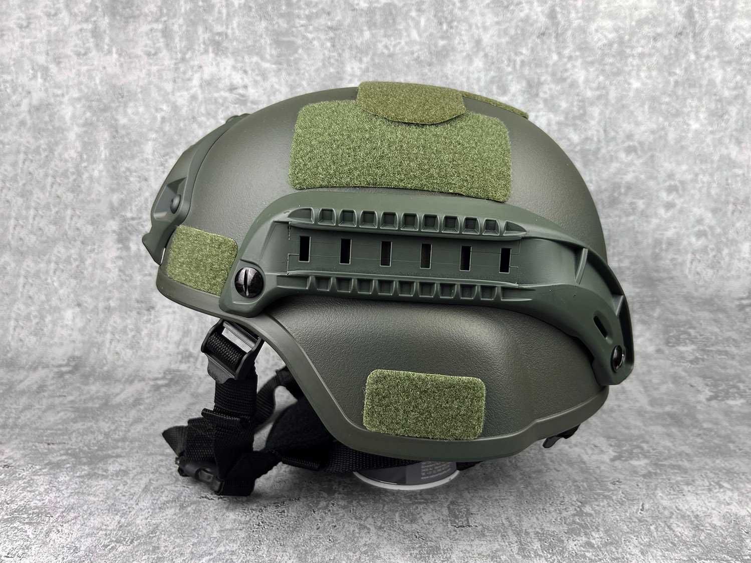 NOWY hełm MICH 2000 railed replika asg paintball ochronny light olive