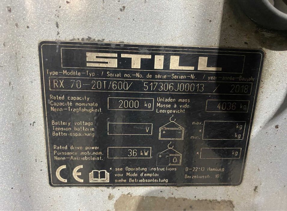 STILL RX70-20/600 T lpg