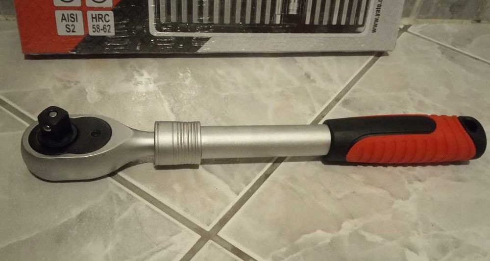 *NOWA* GRZECHOTKA TELESKOPOWA 1/2" 305-455mm długa grzechotka