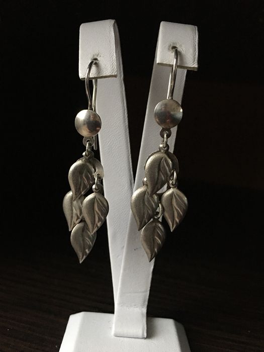 Серьги серебряные СССР