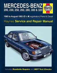 Mercedes E W124  instrukcja napraw Haynes