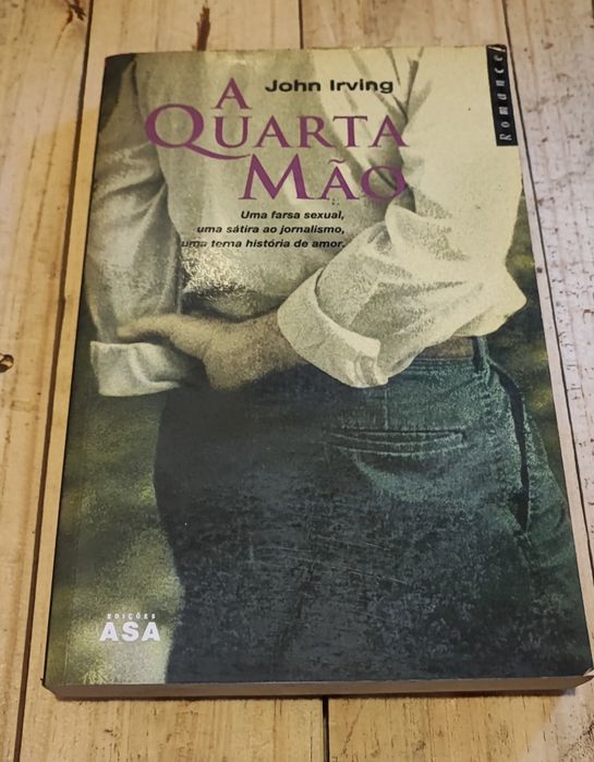 Livro "A quarta Mão" de Jonh Irving