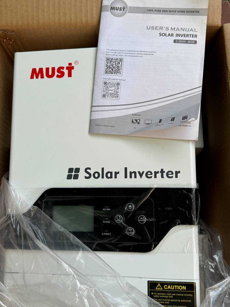 Инвертор гибридный Must 3.2 кВт 24V MUST