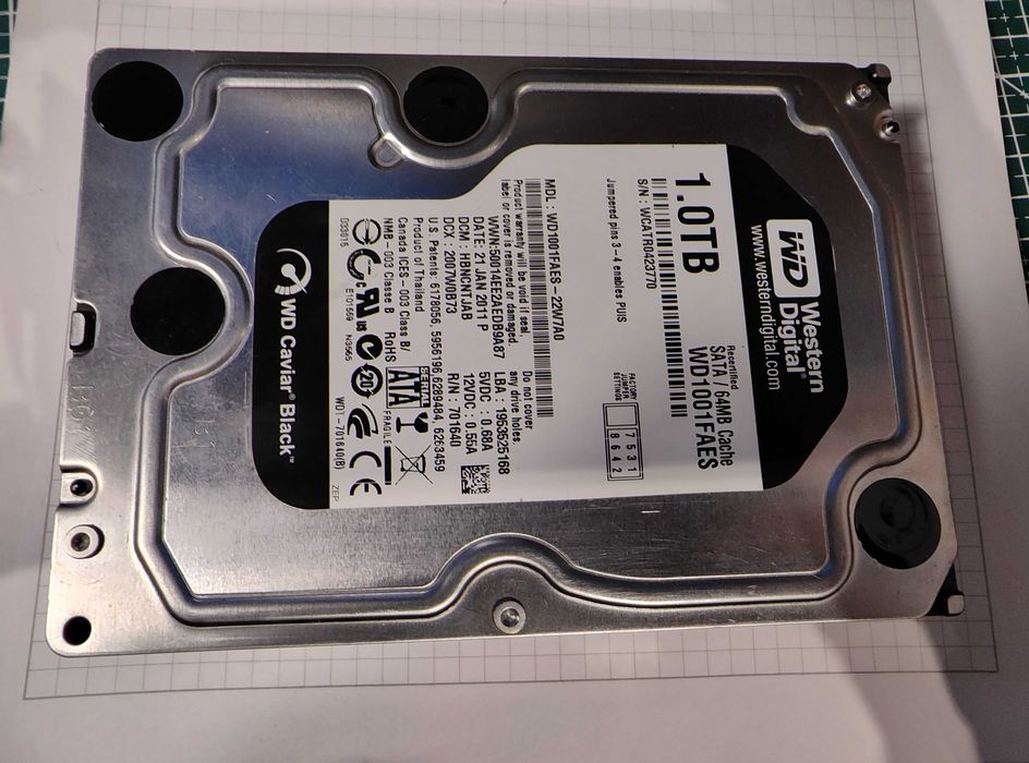 Dysk 1TB WD Caviar Black