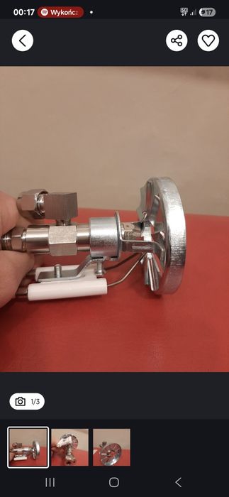 Zestaw dysza atomizer palnik multiolejowy, przepracowany