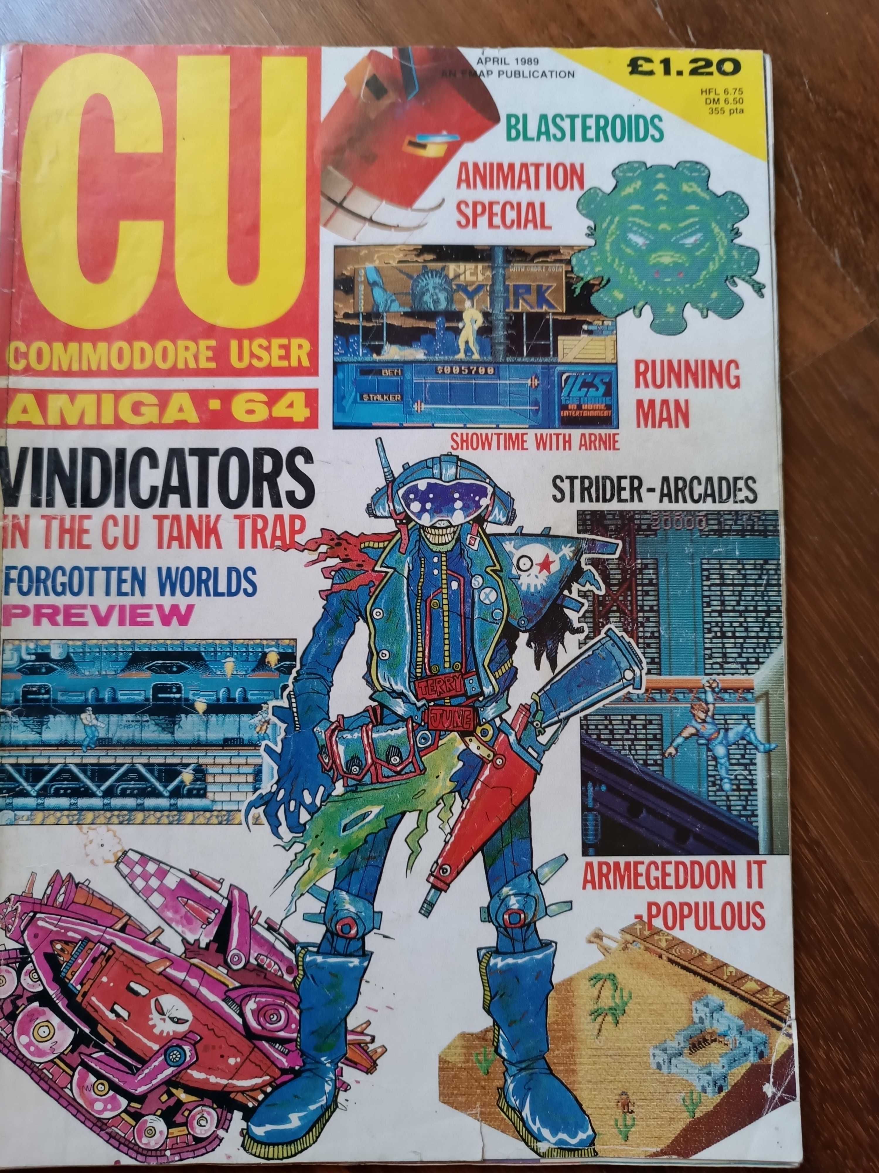 Commodore 64 jogos e revista