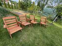 Krzesla drewniane  ogrodowe