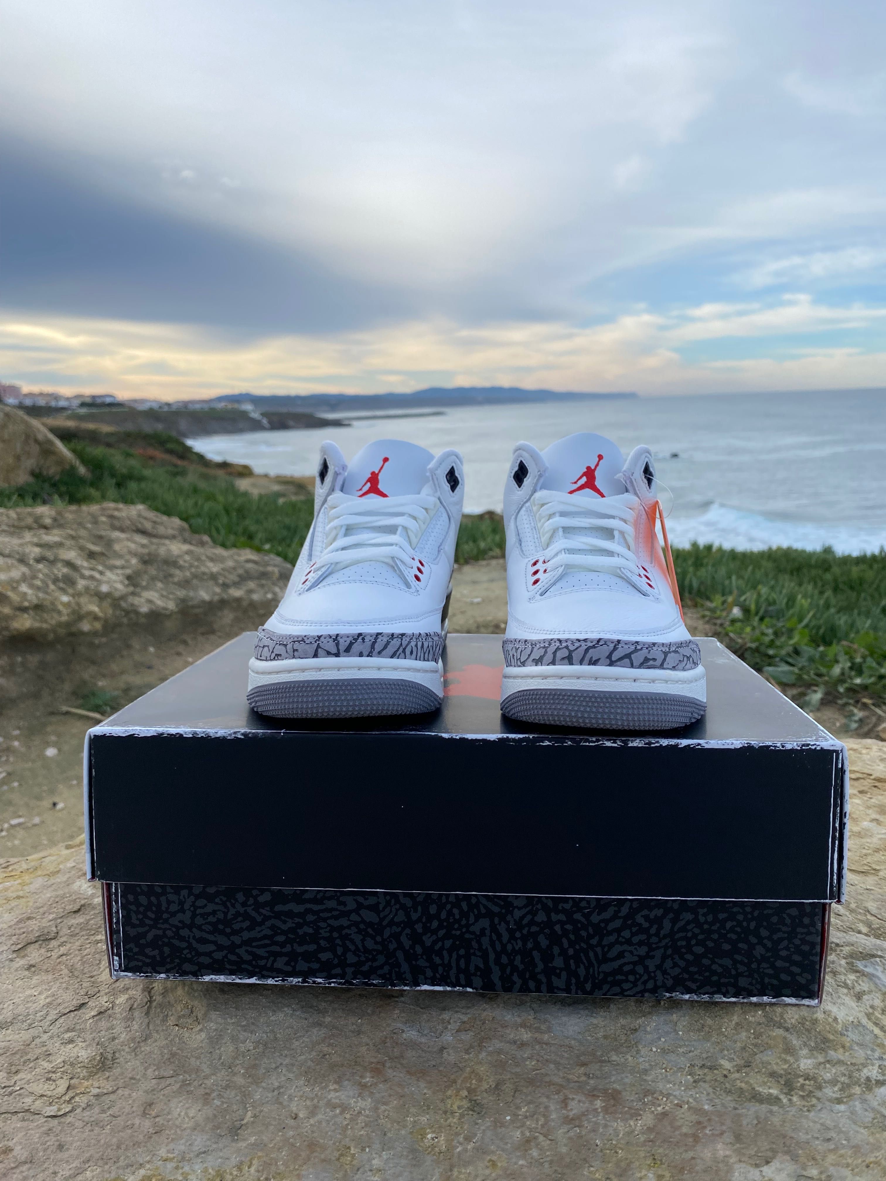 Jordan 3 - white cement reimagined tamanho 38