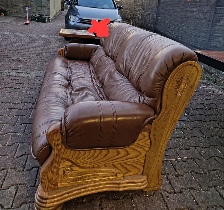 Komplet 3+2+1 gratis stół i stolik