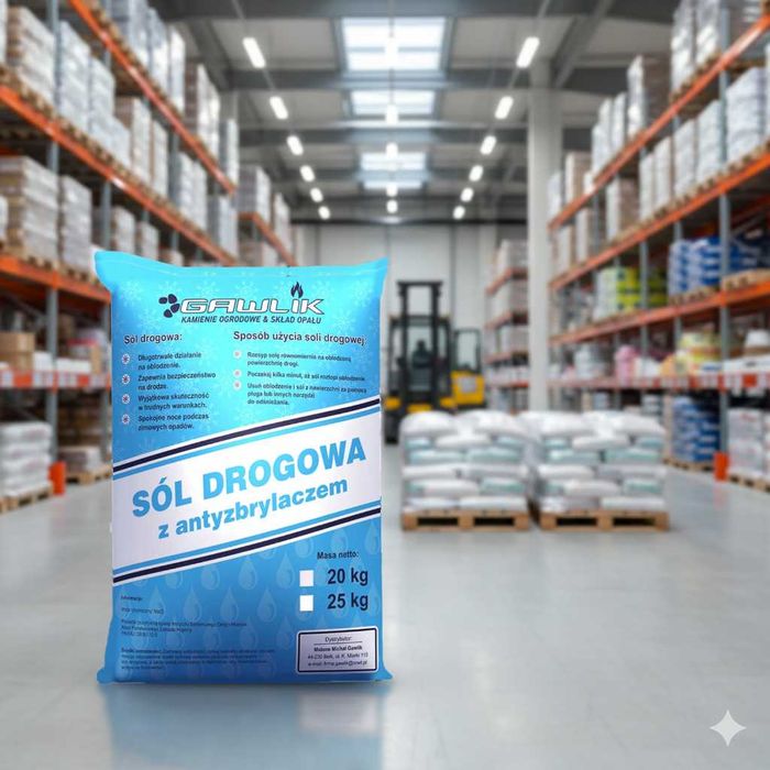 SÓL drogowa z antyzbrylaczem – LUZEM hurt Bełk TONA