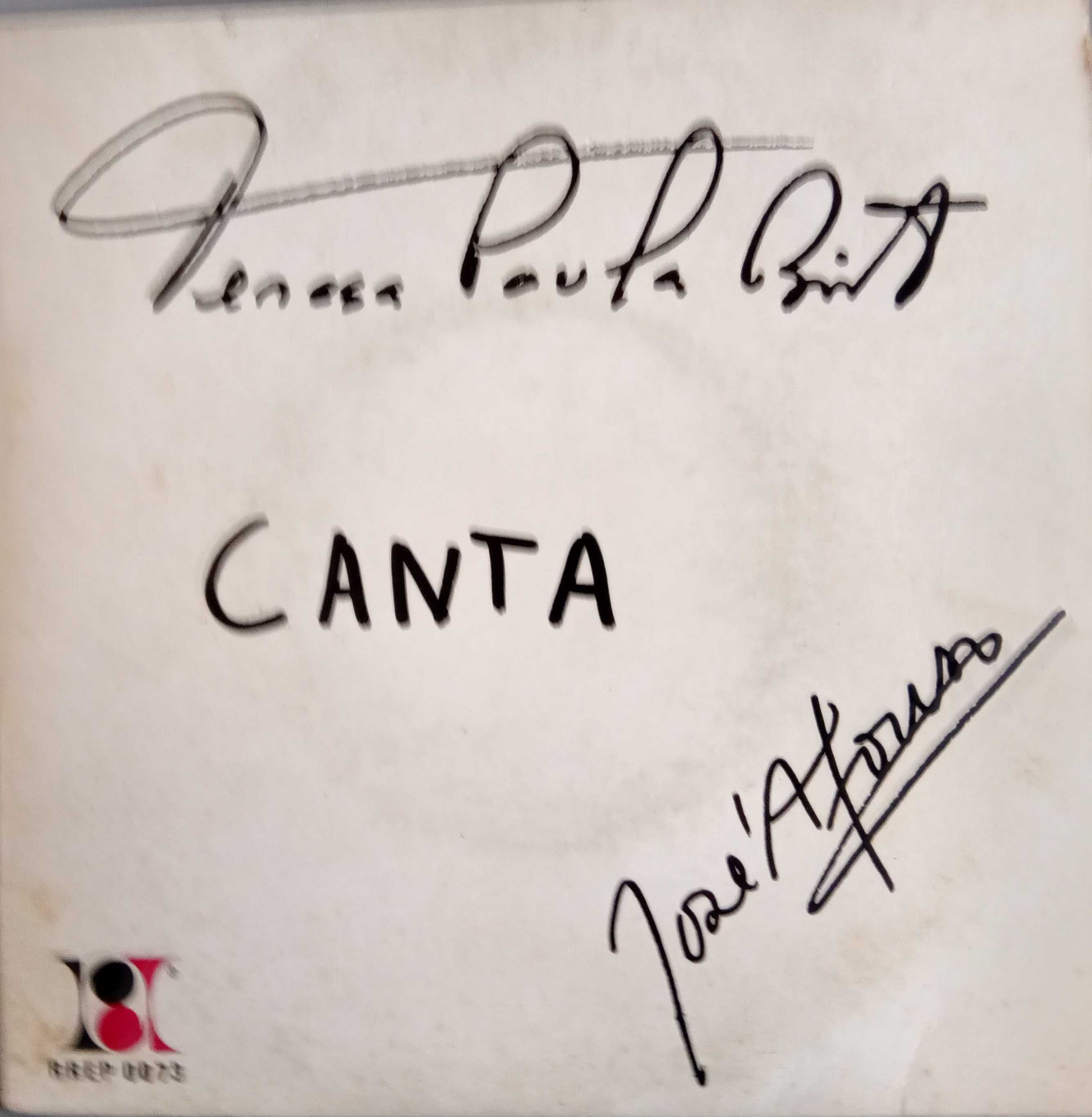 Teresa Paula Brito	- - - - -	Canta José Afonso	- - - - -	EP