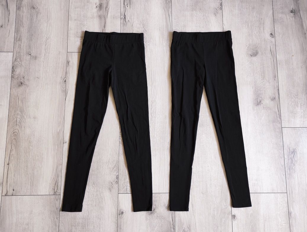2 sztuki - legginsy / getry damskie - jak nowe!  rozmiar S/M