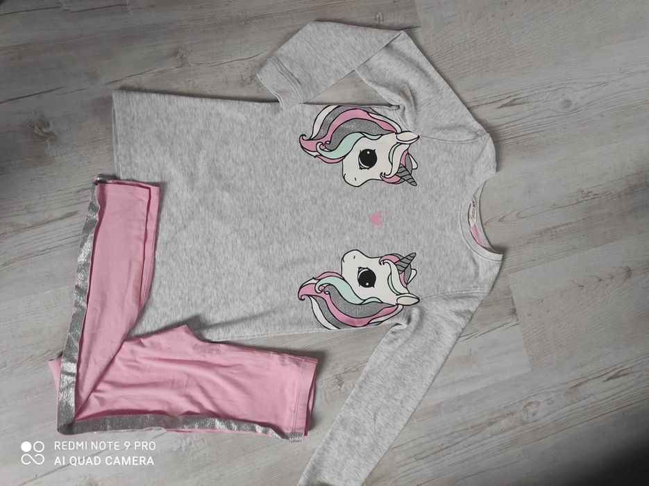 Bluza i legginsy H&M 134/140