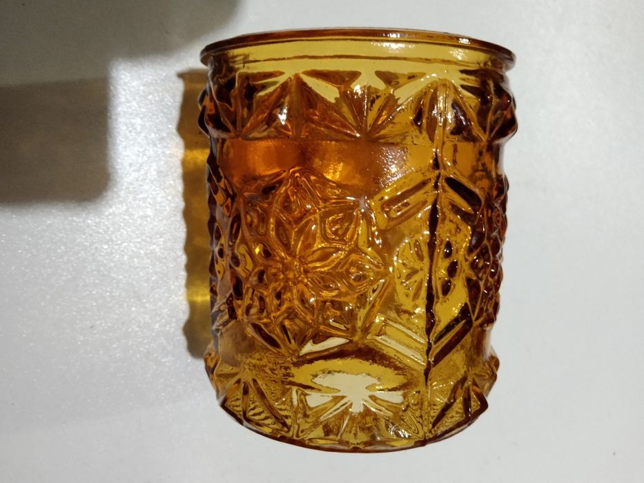 Klosz miodowy lampa PRL