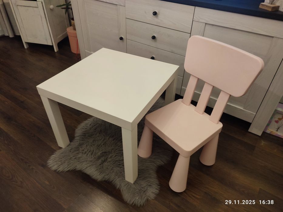 Stoliczek i krzesełko IKEA