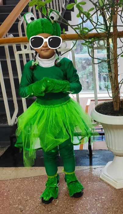 Новорічний костюм лягушки