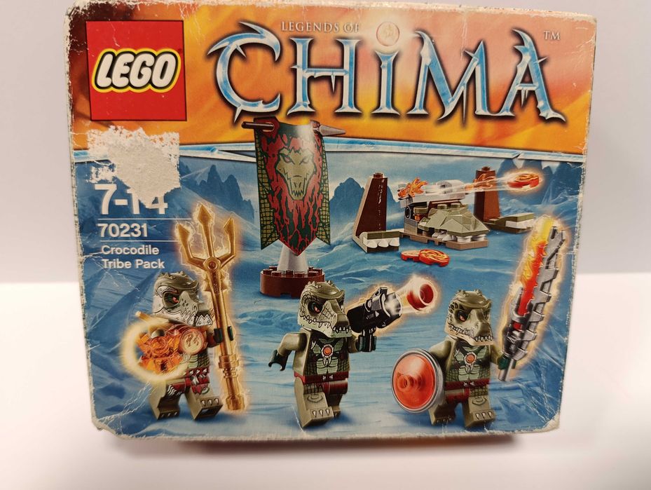 LEGO 70231 Legends of Chima Plemię Krokodyli rok 2015