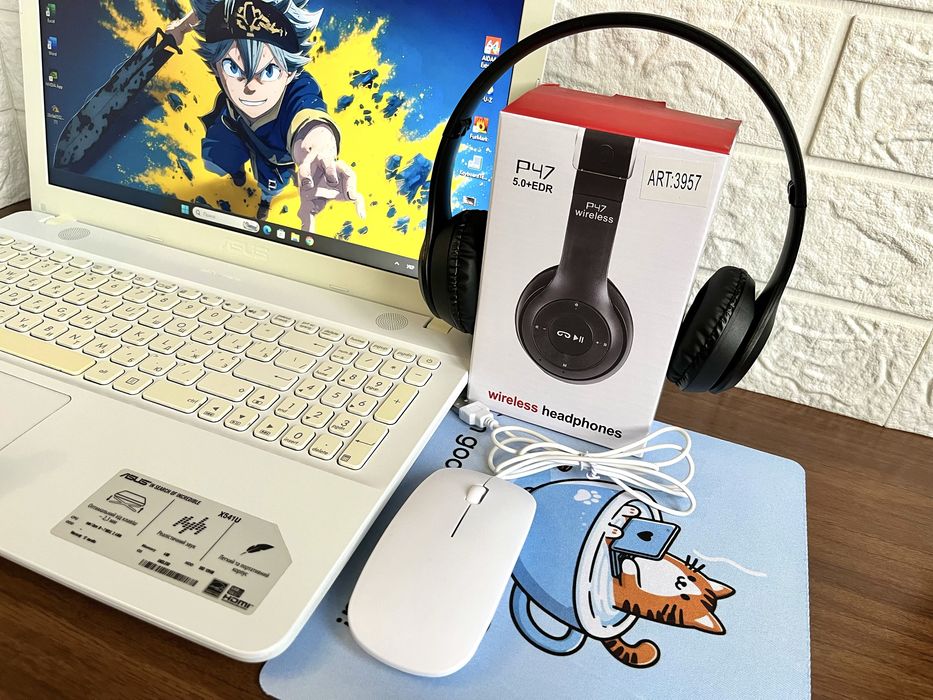 Игровой Asus Intel Core + Nvidia MX + SSD + игры + комплект