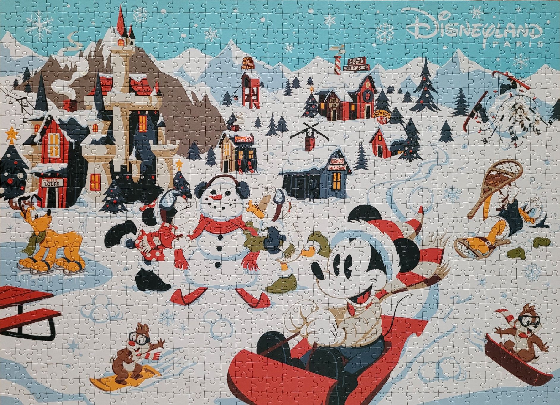 Puzzle disney 1000 Disneyland paris