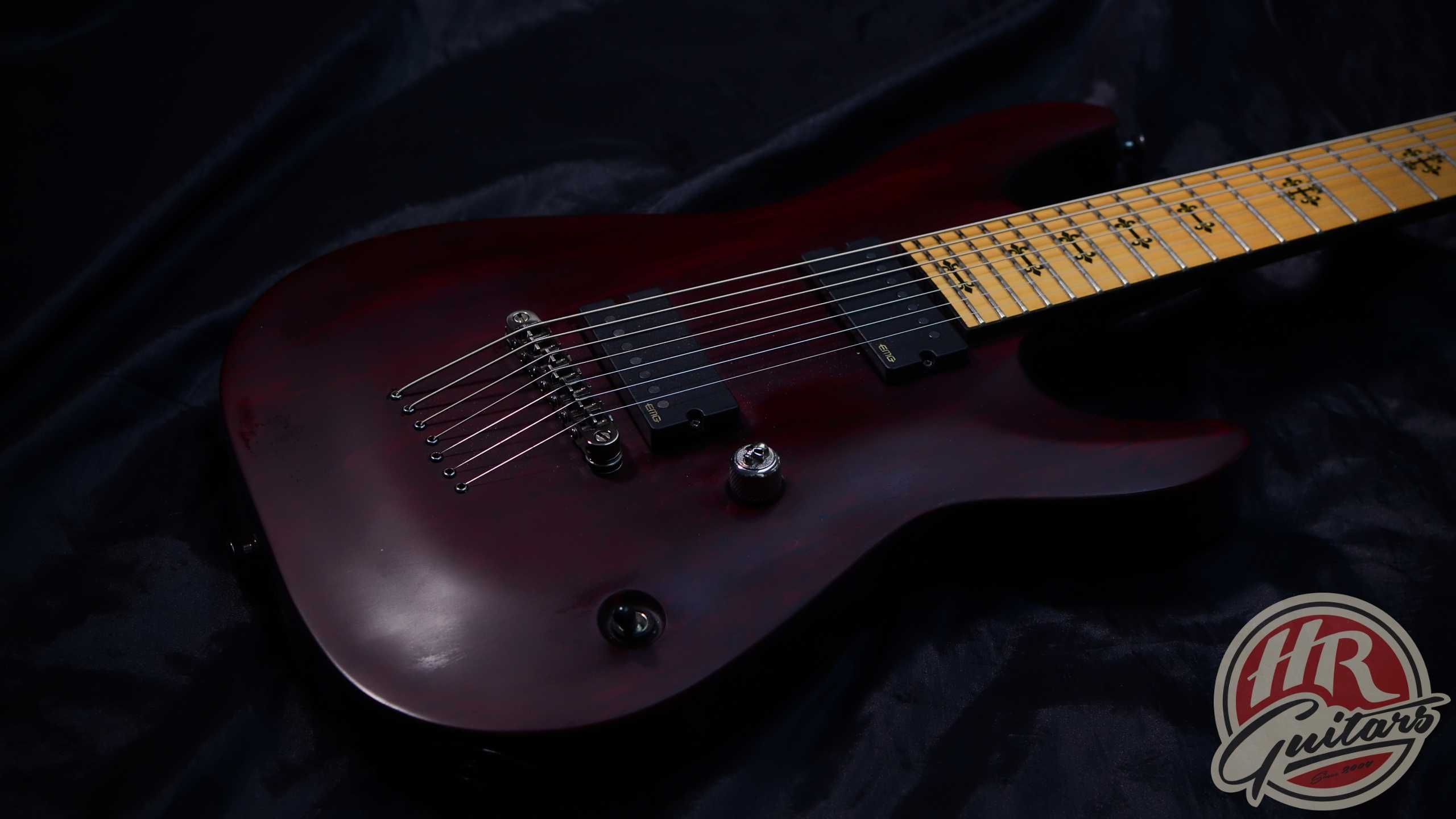 SCHECTER JEFF LOOMIS JL-7, 2011, siedmiostrunowy, gitara elektryczna