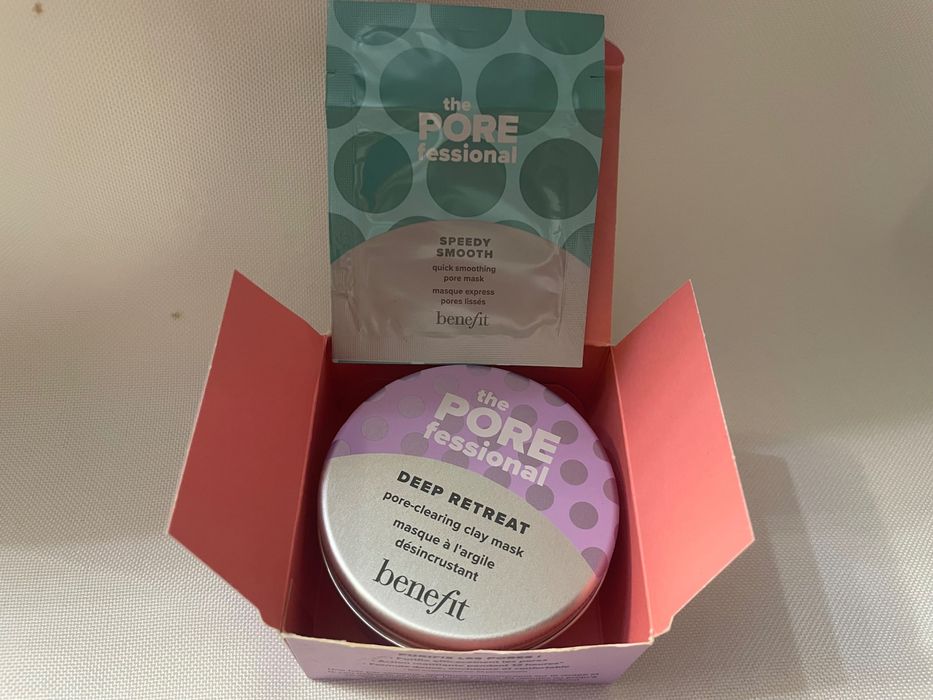 maska z glinką oczyszczająca pory benefit deep retreat 75ml nowz