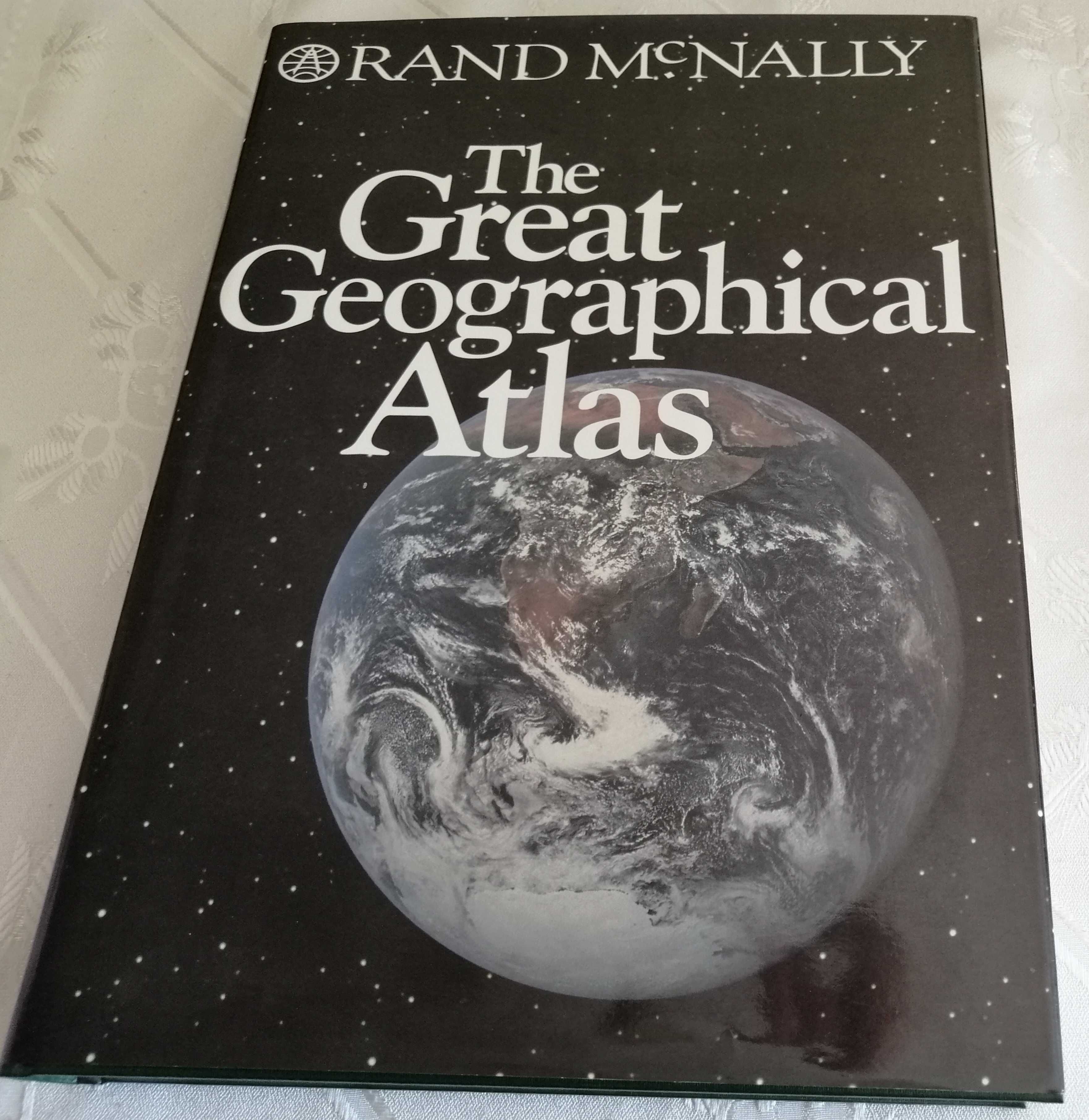 The Great Geographical Atlas Rand McNally po angielsku nowy