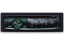 RadioCDText PIONEER MOSFET 4x50W AUX/Subw MP3 Loudne Bass D4Q EEQ 2RCA