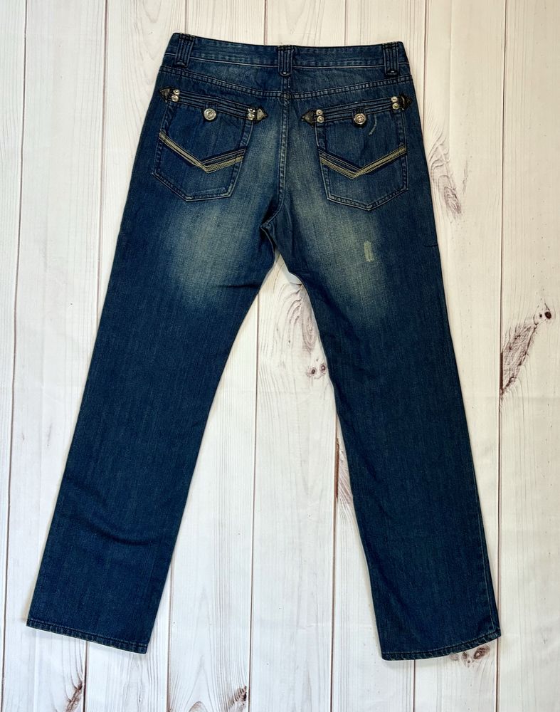 Spodnie jeansowe Hama Denim Co Streight Fit W34L34