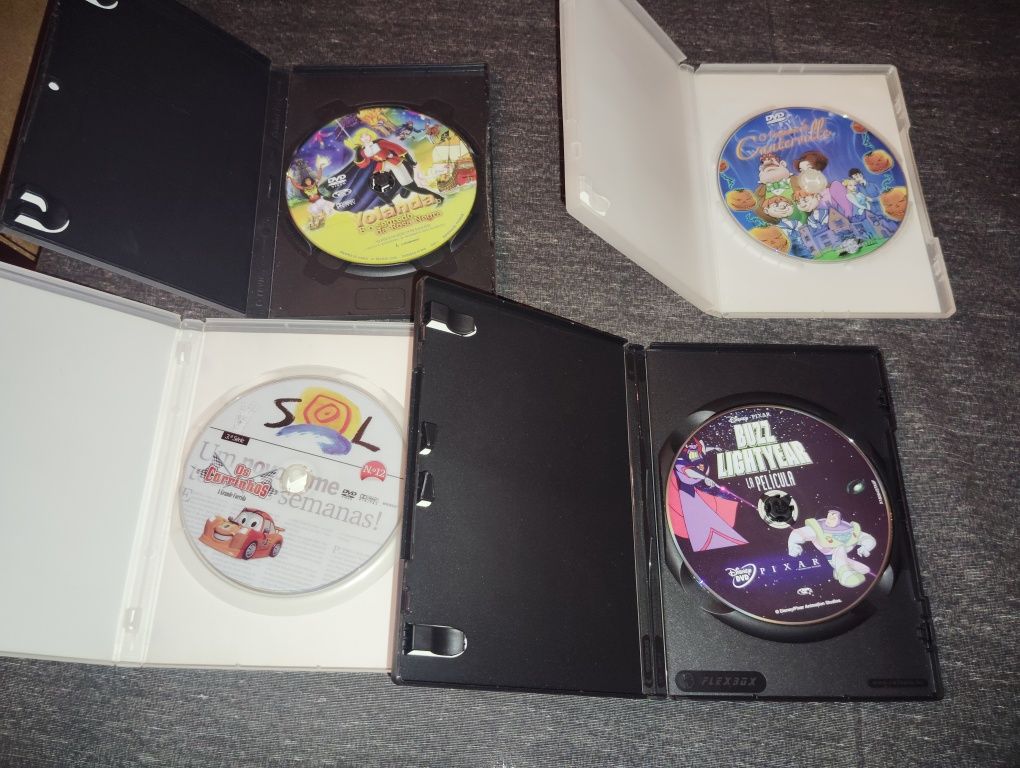 DVDs Infantis Usados